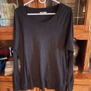 TNA Black Long Sleeve Top